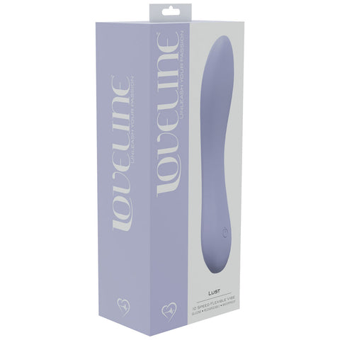LOVELINE Lust - Lavender Flexible Vibrator for Pleasure Vibrators