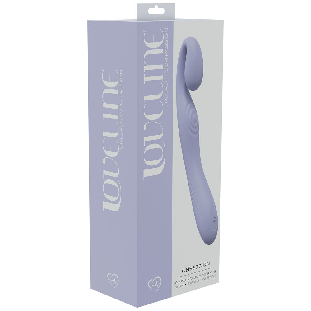 LOVELINE Obsession Vibrator – Premium Silicone Vibrator with 10 Modes > Sex Toys For Ladies > G-Spot Vibrators