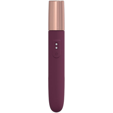 LOVELINE The Traveler - Burgundy Vibrator for Couples BULLETS