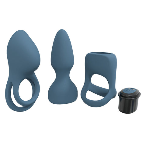 LOVELINE Pleasure Kit - Couples Kit - Blue for Intense Fun Kits