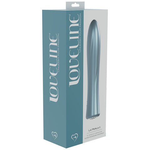 Lovelive La Perla II Whisper Quiet Vibrator Blue Vibrators