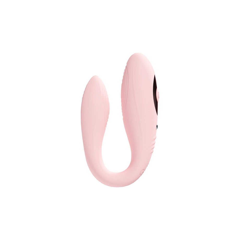 Loveline Charme Dual Motor Vibrator USB Rechargeable G-Spot and Clitoral Vibe with Wireless Remote Couples Toys