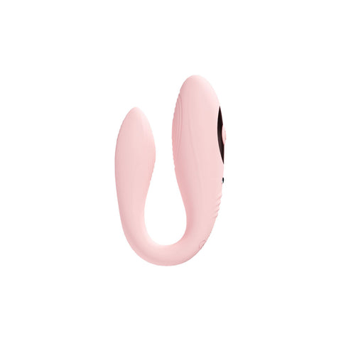 Loveline Charme Dual Motor Vibrator USB Rechargeable G-Spot and Clitoral Vibe with Wireless Remote Couples Toys