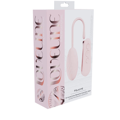 Loveline Felicite USB Rechargeable Vibrating Egg with Wireless Remote Control BULLETS & EGGS