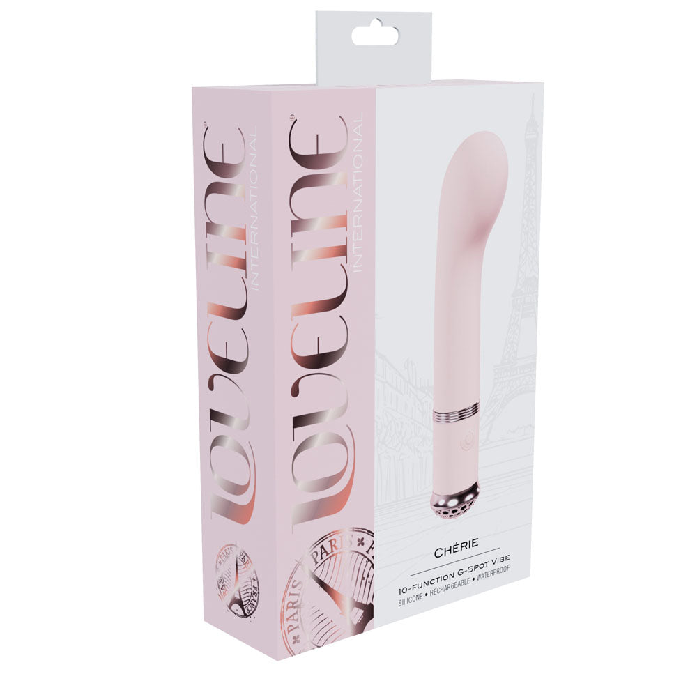 Loveline Cherie 14 Cm G-Spot Vibrator with 10 Function Modes > Sex Toys For Ladies > G-Spot Vibrators