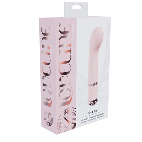 Loveline Cherie 14 Cm USB Rechargeable G-Spot Vibrator with 10 Function Modes Vibrators