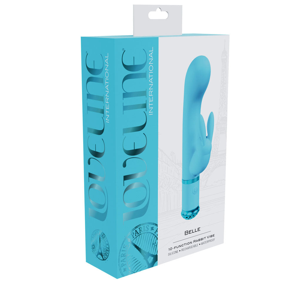 Loveline Belle 15.6 cm USB Rechargeable Rabbit Vibrator VIBRATORS-RABBIT