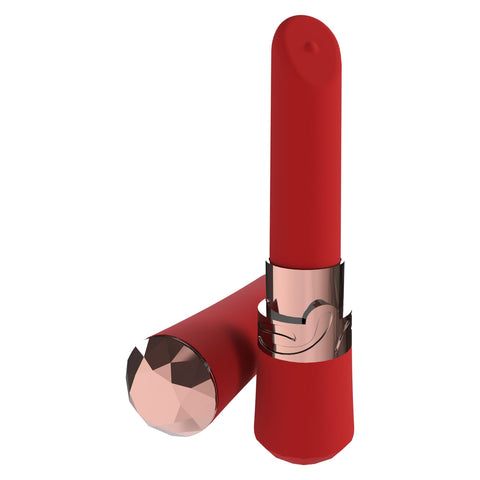 Loveline Dahlia 12.5 cm USB Rechargeable Lipstick Vibrator for Discreet Pleasure BULLETS