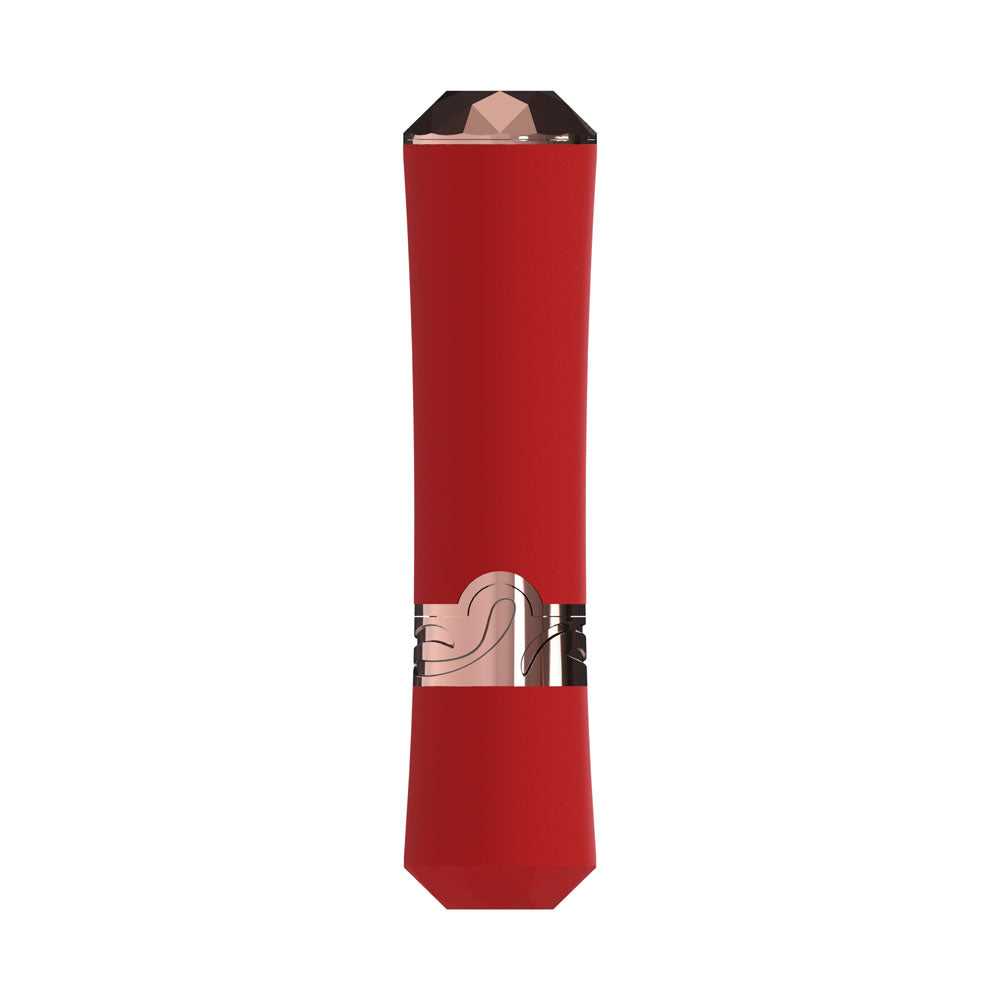 Loveline Dahlia 12.5 cm USB Rechargeable Lipstick Vibrator for Discreet Pleasure BULLETS