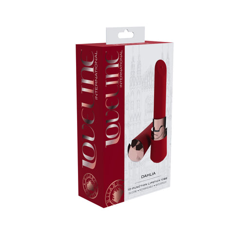 Loveline Dahlia 12.5 cm USB Rechargeable Lipstick Vibrator for Discreet Pleasure BULLETS