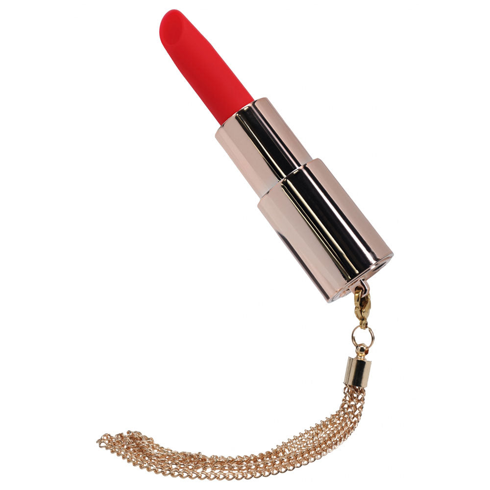 Loveline Diamond – 8.3 cm USB Rechargeable Lipstick Vibrator > Vibrators > Mini Vibrators