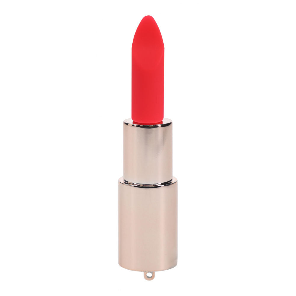 Loveline Diamond – 8.3 cm USB Rechargeable Lipstick Vibrator > Vibrators > Mini Vibrators
