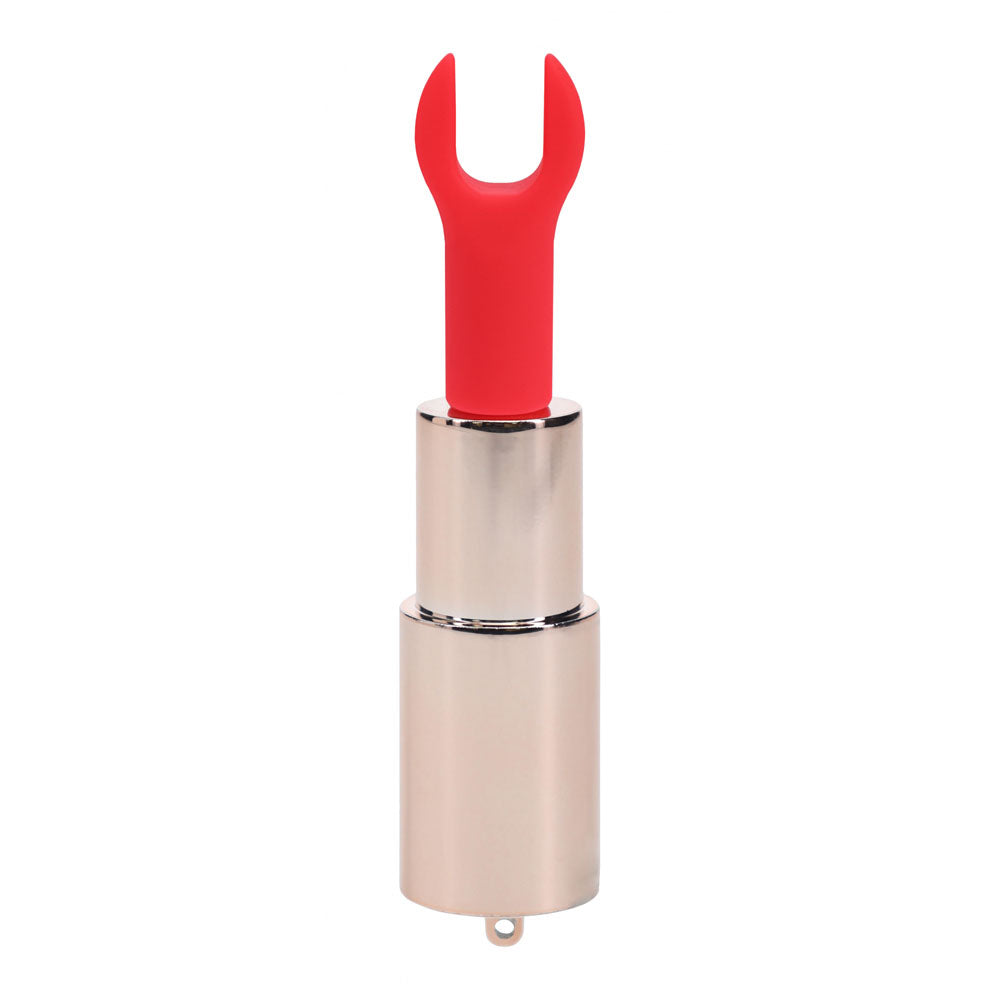 Loveline Diamond – 8.3 cm USB Rechargeable Lipstick Vibrator > Vibrators > Mini Vibrators