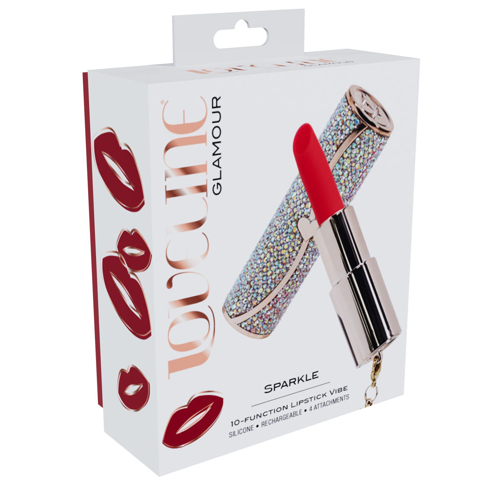 Lovelife Sparkle – USB Rechargeable 8.3 cm Lipstick Vibrator > Vibrators > Mini Vibrators
