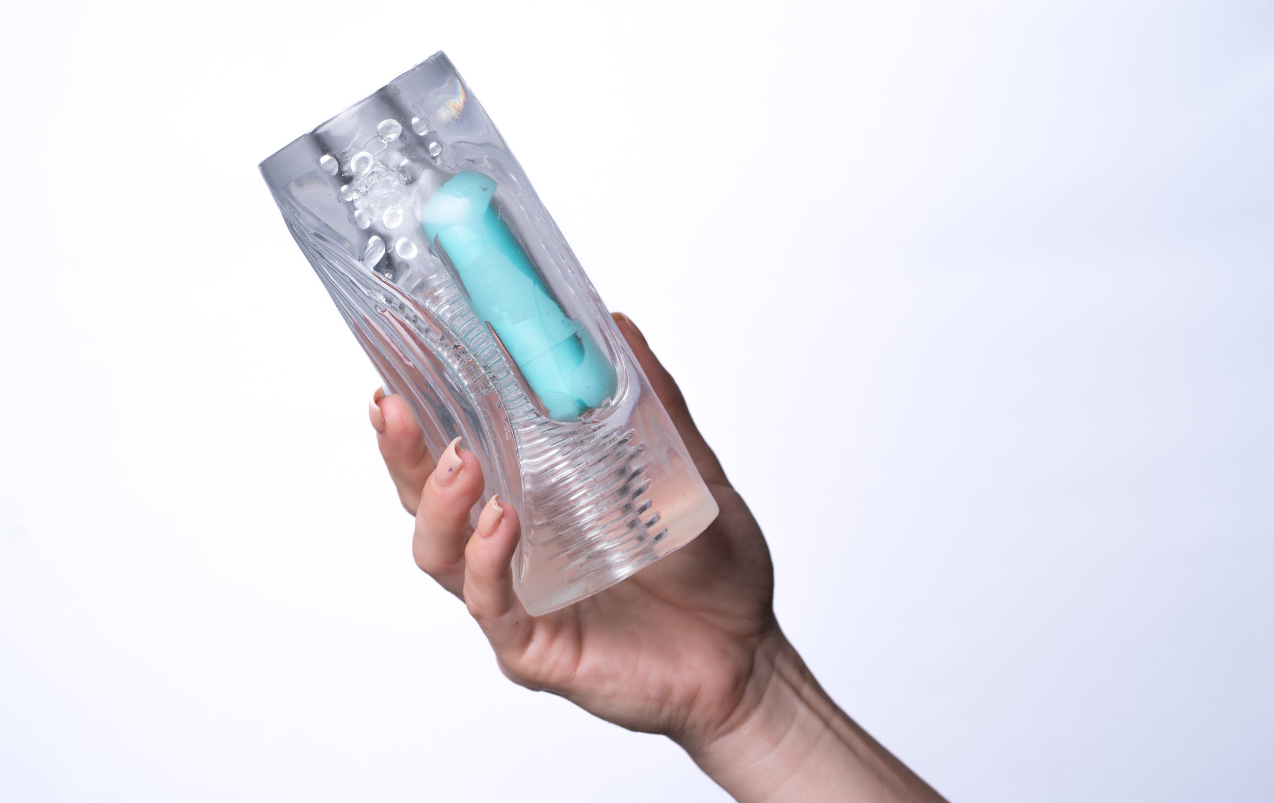 Maia Aster Vibrating Stroker Sleeve with 10 Function Settings > Sex Toys For Men > Masturbators > Vibrating