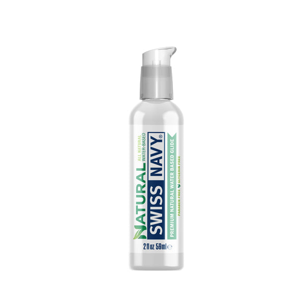 Swiss Navy Natural Premium All Natural Water Based Glide 2oz > Lube > Water Based