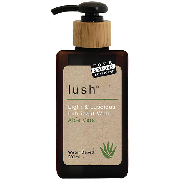 Four Seasons Lush Aloe Vera Lubricant 200ml One Size > Lube > Water Based