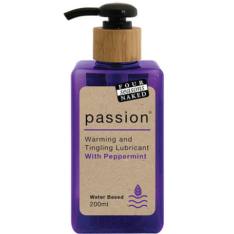 Four Seasons Passion Peppermint Lubricant 200ml Default Title Water Based Lube