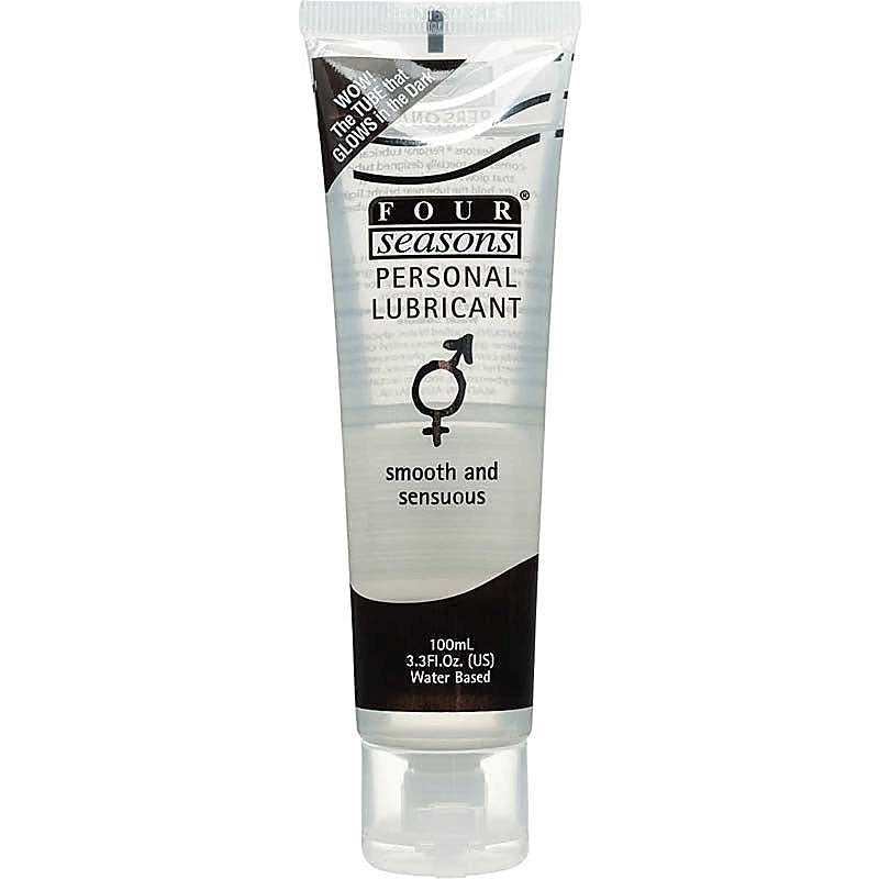 Four Seasons Glow in the Dark Lubricant Tube 100ml > Lube > Water Based