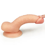 Lovetoy The Ultra Soft Dude – 7 Inch Realistic Dildo with Suction Cup > Dildos > Realistic Dildos