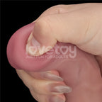 Lovetoy Dual-Density Power Cock – USB Rechargeable 9 Inch Vibrating Dildo > Vibrators > Realistic Vibrators