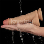Power Basics 8 Inch Vibrating Dildo – Lifelike Waterproof Dildo > Vibrators > Realistic Vibrators