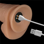 Power Basics 8 Inch Vibrating Dildo – Lifelike Waterproof Dildo > Vibrators > Realistic Vibrators
