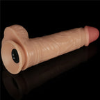 Power Basics 9 Inch Vibrating Dildo – Realistic Design Dildo > Vibrators > Realistic Vibrators