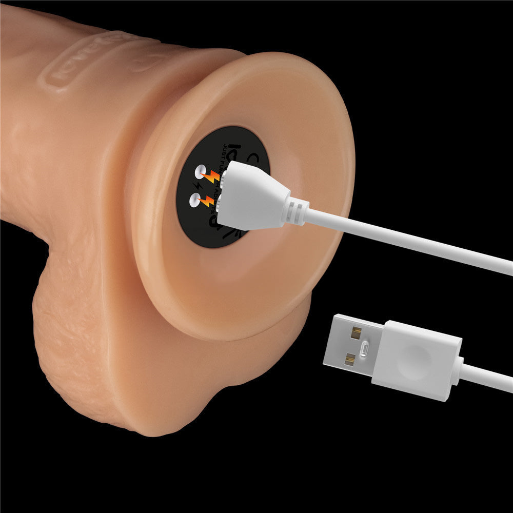 Power Basics 9 Inch Vibrating Dildo – Realistic Design Dildo > Vibrators > Realistic Vibrators