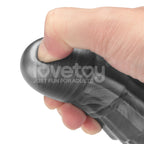 King Sized Vibrax Slider (Grey) – USB Rechargeable Vibrating Dildo 36.8 cm (14.5 Inches) > Dildos > Oversized Toys