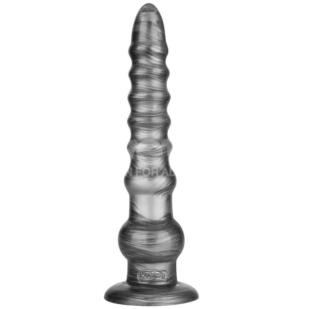 Vibrax Slider (Grey) – USB Rechargeable 12.5 Inch Vibrating Dildo Dongs Big
