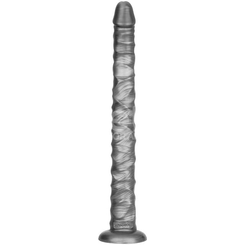 Vibrax Slider (Grey) – USB Rechargeable Vibrating Dildo 40.8 cm (16 Inches) DONGS Vibrating