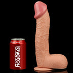 Love Toys King Size Realistic Dildo Dong (Blush Pink) – 10.5 Inch Large Dildo > Dildos > Large Dildos