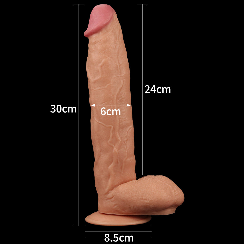 Lovetoy Legendary Realistic Dildo (11 Inches, 29.5 cm) – King Size Realistic Dong Dongs Big