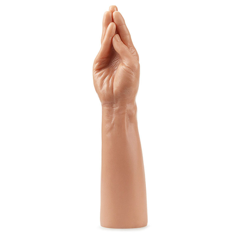 King Sized Realistic Magic Hand Fist Dildo 13.5 Inch Length x 3.15 Inch Diameter – Soft Flexible Dildo Dongs Other