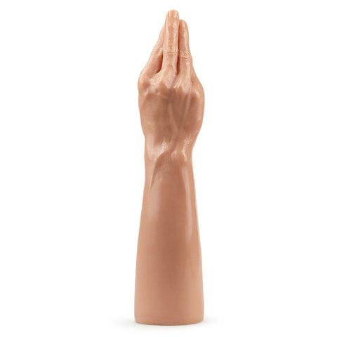 King Sized Realistic Magic Hand Fist Dildo 13.5 Inch Length x 3.15 Inch Diameter – Soft Flexible Dildo Dongs Other