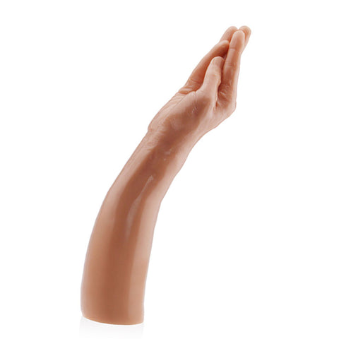 King Sized Realistic Magic Hand Fist Dildo 13.5 Inch Length x 3.15 Inch Diameter – Soft Flexible Dildo Dongs Other