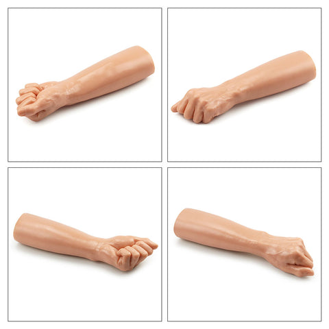 King Sized 12 Inch Realistic Bitch Fist (30.5 cm Length x 7.5 cm Width) Phthalate-Free PVC Dildo Dongs Other