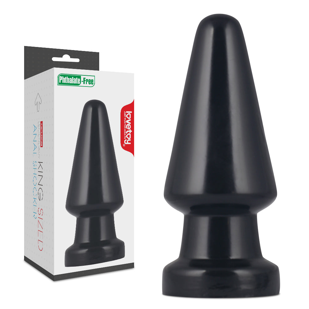 Love Toy Anal Shocker 7.5 Inch Mega Butt Plug – Large Smooth Flexible Butt Plug > Anal Range > Oversized Anal Toys Main image