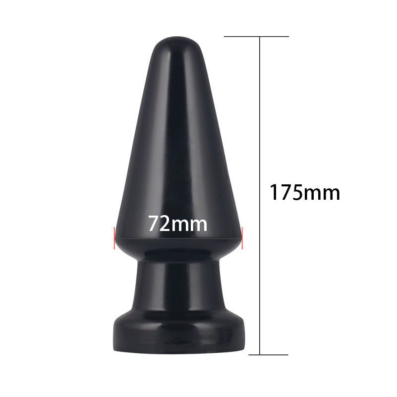 Love Toy Anal Shocker 7.5 Inch Mega Butt Plug – Large Smooth Flexible Butt Plug Secondary image