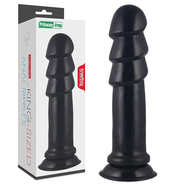 Love Toy Anal Ripples King Sized – 28.5 cm Mega Anal Plug Black > Anal Range > Oversized Anal Toys