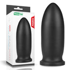 Lovetoy King Sized Anal Bomber 23 cm (9 Inch) – Large Flexible Anal Plug Black > Anal Range > Oversized Anal Toys