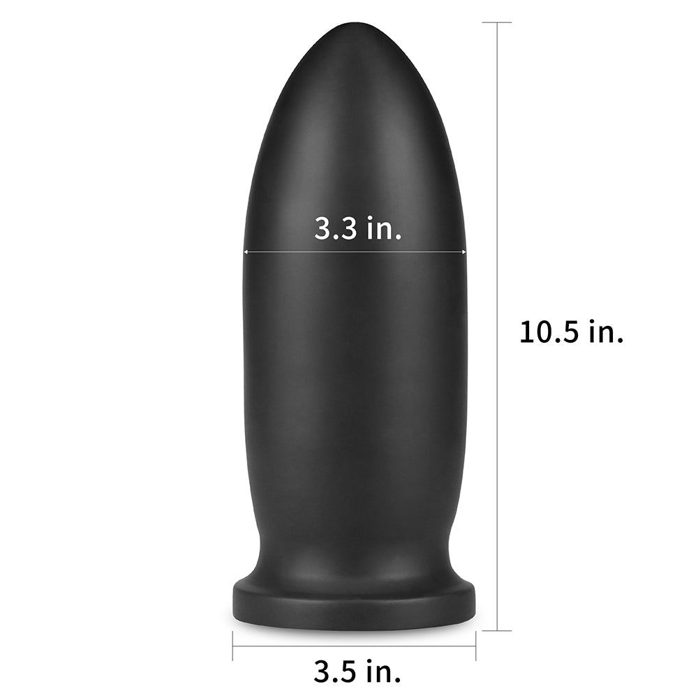 Lovetoy King Sized Anal Bomber 23 cm (9 Inch) – Large Flexible Anal Plug > Anal Range > Oversized Anal Toys