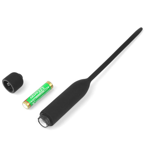 Silicone Vibrating Urethral Dilator with 10 Speed Vibrating Mechanism Sounding Rods