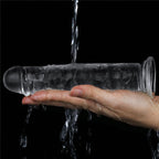 Clear Dildo 7in - Crystal-Clear Realistic Pleasure Toy > Dildos > Realistic Dildos