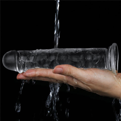 Clear Dildo 7in - Crystal-Clear Realistic Pleasure Toy DONGS