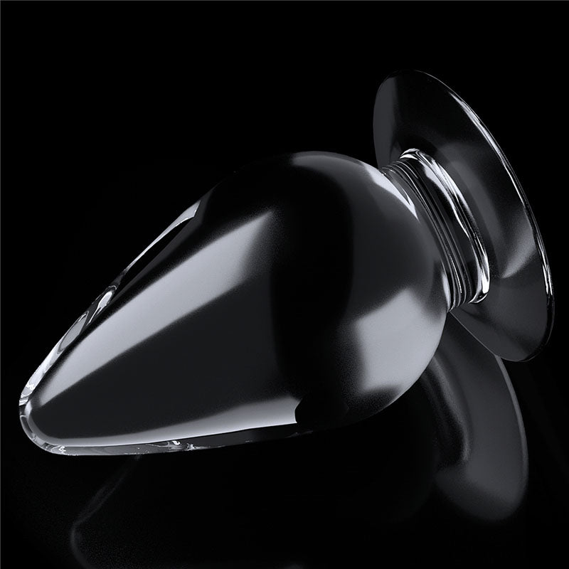 Flawless Clear Series (Transparent) – Realistic 4.5 Inch Butt Plug > Anal Range > Butt Plugs