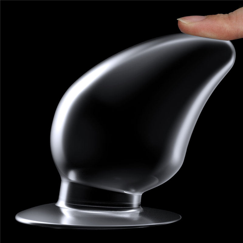 Flawless Clear Series (Transparent) – Realistic 4.5 Inch Butt Plug > Anal Range > Butt Plugs