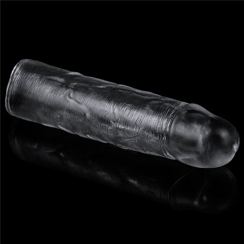 Clear Penis Extender Sleeve Plus One Inch SLEEVES