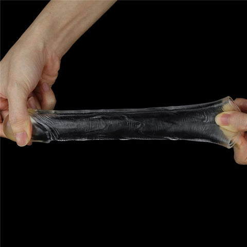 Clear Penis Extender Sleeve Plus One Inch SLEEVES
